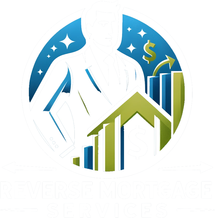 Reverse Mortgage Services White Logo